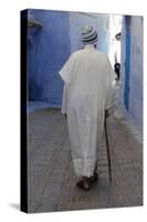 Chefchaouen Man-null-Stretched Canvas