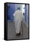 Chefchaouen Man-null-Framed Stretched Canvas