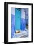 Chefchaouen, Morocco. Moroccan architecture-Jolly Sienda-Framed Photographic Print