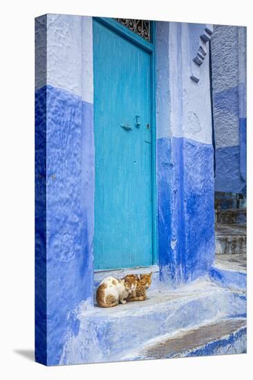 Chefchaouen, Morocco. Moroccan architecture-Jolly Sienda-Stretched Canvas
