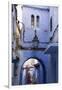 Chefchaouen, Morocco. Narrow Alleyways and Stairways-Emily Wilson-Framed Photographic Print