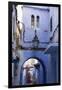 Chefchaouen, Morocco. Narrow Alleyways and Stairways-Emily Wilson-Framed Photographic Print