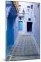 Chefchaouen, Morocco. Narrow Alleyways for Foot Traffic Only-Emily Wilson-Mounted Premium Photographic Print