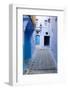 Chefchaouen, Morocco. Narrow Alleyways for Foot Traffic Only-Emily Wilson-Framed Photographic Print