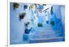 Chefchaouen, Morocco. Narrow Alleyways for Foot Traffic Only-Emily Wilson-Framed Photographic Print