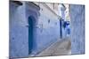 Chefchaouen, Morocco. Narrow Arched Alleyways for Foot Traffic Only-Emily Wilson-Mounted Photographic Print