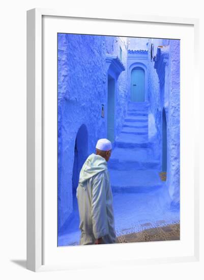 Chefchaouen, Morocco, North Africa, Africa-Neil-Framed Photographic Print