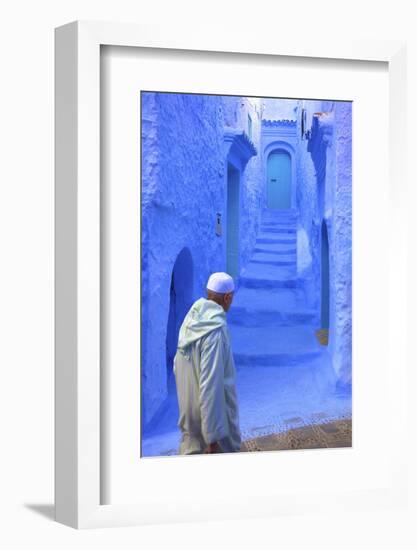 Chefchaouen, Morocco, North Africa, Africa-Neil-Framed Photographic Print