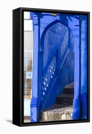 Chefchaouen, Morocco-Natalie Tepper-Framed Stretched Canvas