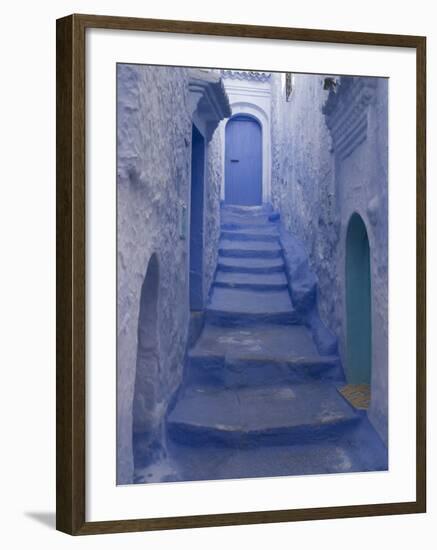 Chefchaouen, Near the Rif Mountains, Morocco, North Africa, Africa-Ethel Davies-Framed Photographic Print