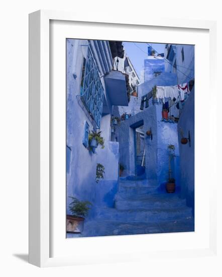 Chefchaouen, Near the Rif Mountains, Morocco, North Africa, Africa-Ethel Davies-Framed Photographic Print