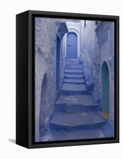 Chefchaouen, Near the Rif Mountains, Morocco, North Africa, Africa-Ethel Davies-Framed Stretched Canvas