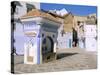 Chefchaouen, Rif Region, Morocco, North Africa, Africa-Bruno Morandi-Stretched Canvas