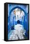 Chefchaouen, The Blue City-Lindsay Daniels-Framed Stretched Canvas