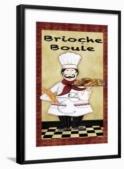 Chefs-5pcs-Brioche Boule-Jean Plout-Framed Giclee Print