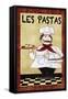 Chefs-5pcs-Les Pasta-Jean Plout-Framed Stretched Canvas