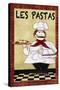 Chefs-5pcs-Les Pasta-Jean Plout-Stretched Canvas