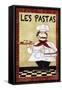 Chefs-5pcs-Les Pasta-Jean Plout-Framed Stretched Canvas