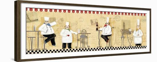 Chefs Break V-Veronique Charron-Framed Premium Giclee Print