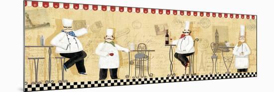 Chefs Break V-Veronique Charron-Mounted Premium Giclee Print