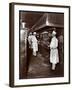 Chefs Cooking at Sherry's Restaurant, New York, 1902-Byron Company-Framed Giclee Print