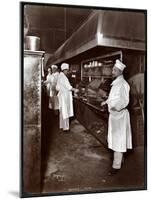 Chefs Cooking at Sherry's Restaurant, New York, 1902-Byron Company-Mounted Giclee Print