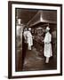 Chefs Cooking at Sherry's Restaurant, New York, 1902-Byron Company-Framed Giclee Print