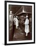 Chefs Cooking at Sherry's Restaurant, New York, 1902-Byron Company-Framed Giclee Print