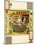 Chefs in French hotel kitchen-Thomas Crane-Mounted Giclee Print