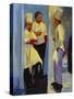 Chefs in Paris-Pam Ingalls-Stretched Canvas