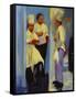 Chefs in Paris-Pam Ingalls-Framed Stretched Canvas