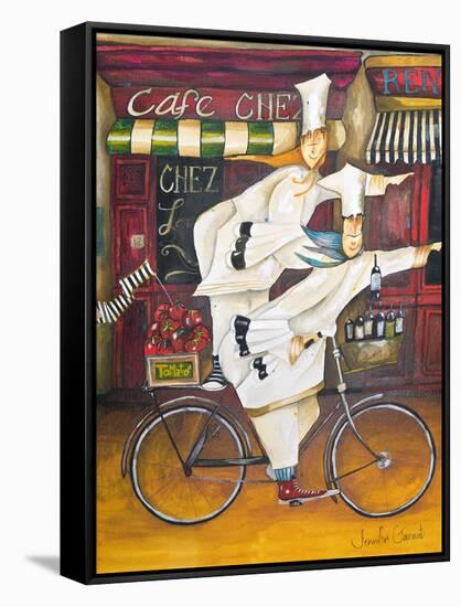 Chefs on the Go-Jennifer Garant-Framed Stretched Canvas