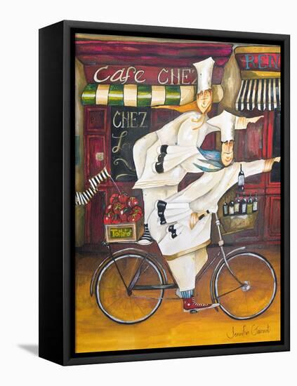 Chefs on the Go-Jennifer Garant-Framed Stretched Canvas