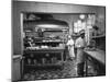 Chefs Working in the Kitchen at Gables-Peter Stackpole-Mounted Premium Photographic Print