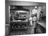 Chefs Working in the Kitchen at Gables-Peter Stackpole-Mounted Premium Photographic Print