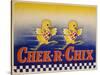 Chek-R-Chix American Feed Advertising Poster-null-Stretched Canvas