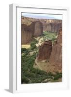 Chelly Canyon Sand Rock Cliffs in Navajo National Reserve, Arizona-null-Framed Giclee Print