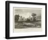 Chelmsford, Essex, from Springfield Hill, Near the Gravel Pits-William Henry Bartlett-Framed Giclee Print