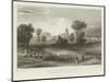 Chelmsford, Essex, from Springfield Hill, Near the Gravel Pits-William Henry Bartlett-Mounted Giclee Print