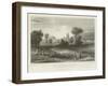 Chelmsford, Essex, from Springfield Hill, Near the Gravel Pits-William Henry Bartlett-Framed Giclee Print