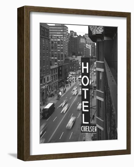 Chelsea Black and White-Christopher Bliss-Framed Giclee Print