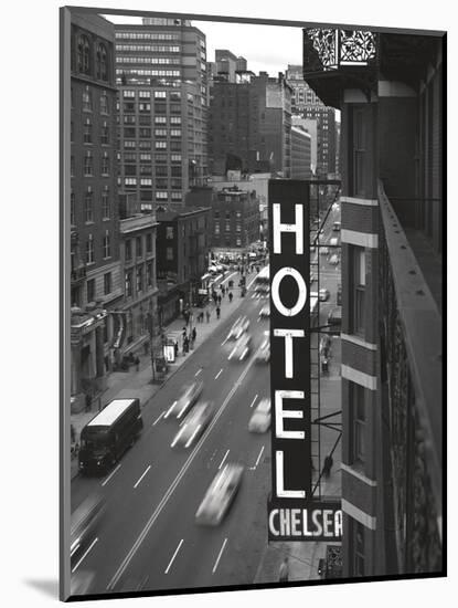 Chelsea Black and White-Chris Bliss-Mounted Art Print