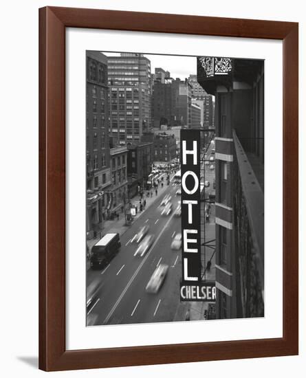 Chelsea Black and White-Chris Bliss-Framed Art Print