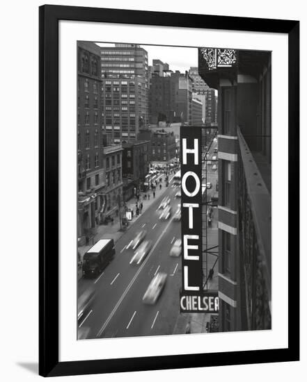 Chelsea Black and White-Chris Bliss-Framed Art Print