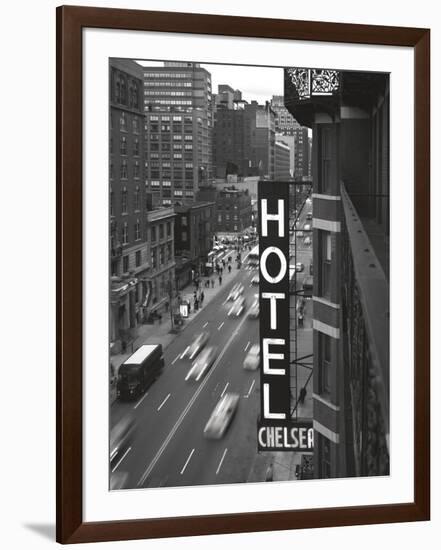 Chelsea Black and White-Chris Bliss-Framed Art Print