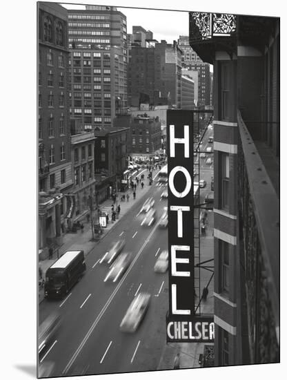 Chelsea Black and White-Chris Bliss-Mounted Art Print