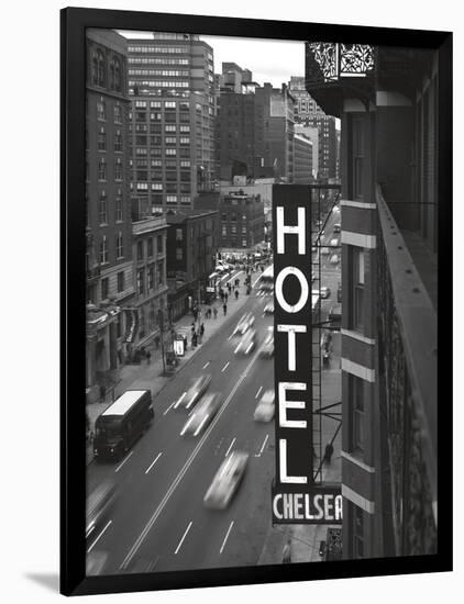 Chelsea Black and White-Chris Bliss-Framed Giclee Print