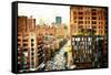 Chelsea Buildings-Philippe Hugonnard-Framed Stretched Canvas