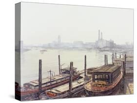 Chelsea Harbour, 2004-Tom Young-Stretched Canvas