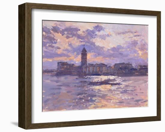 Chelsea Harbour-Christopher Glanville-Framed Giclee Print